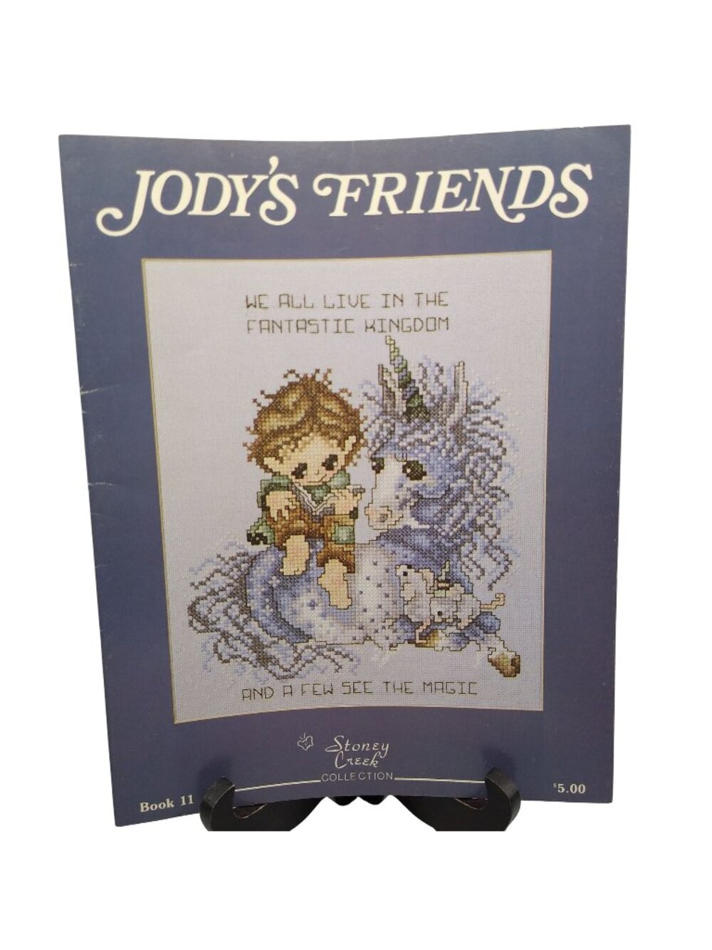 Vintage Cross Stitch Patterns, Jody's Friends, 1985 Stoney Creek Collection Book